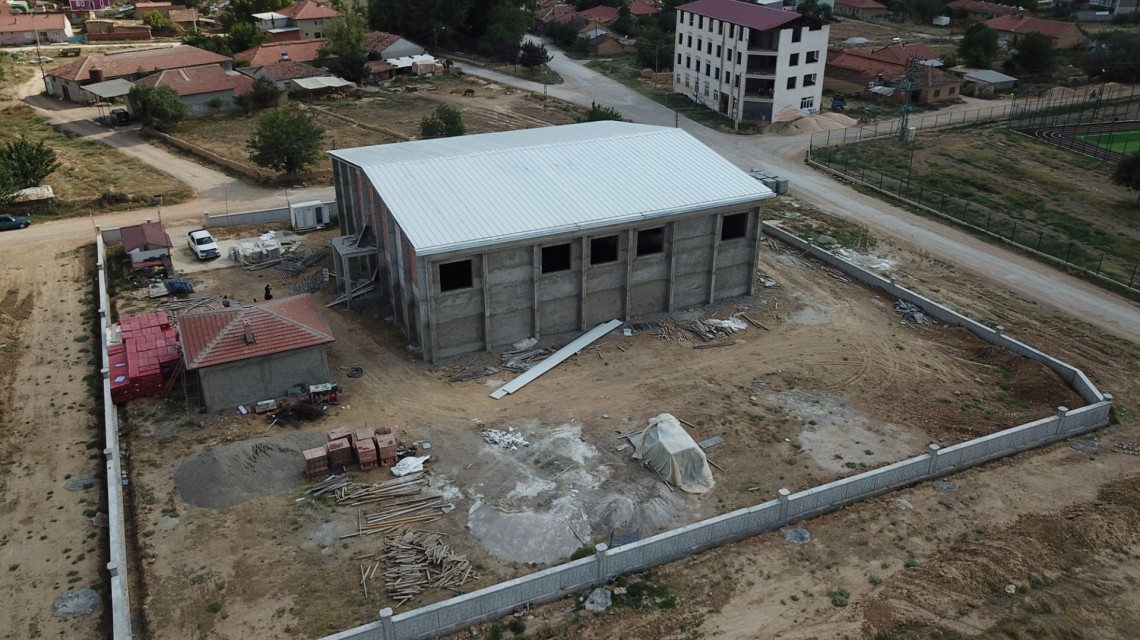 Afyon İl Özel İdaresi Başmakçı 300 Kişilik Spor Salonu
