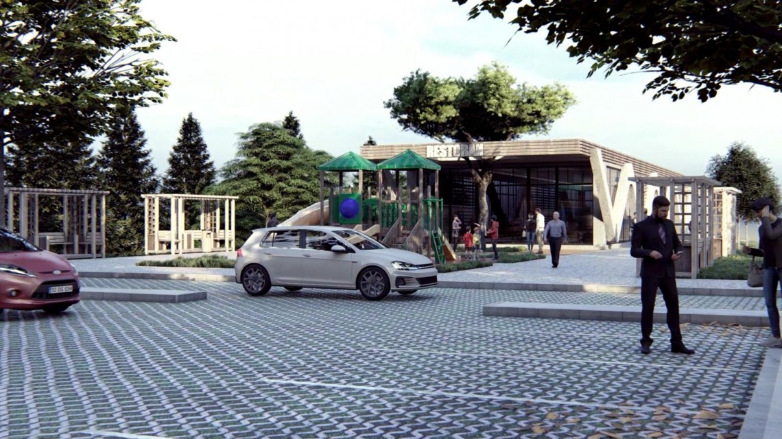 Isparta Belediyesi Kirazlıdere Kafeterya Yapım İşi
